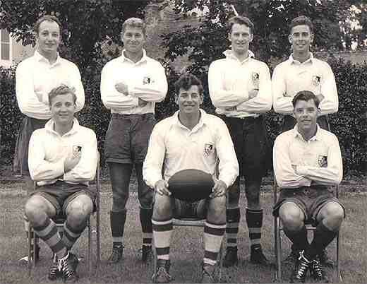 Cornwall RFU Seven-a-side winners 1956