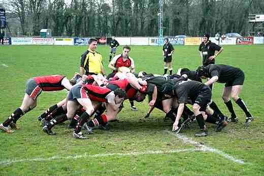 Pirates Colts & Lanson scrum