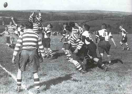 Newlyn V Penzance at St Goulder Hill 1938