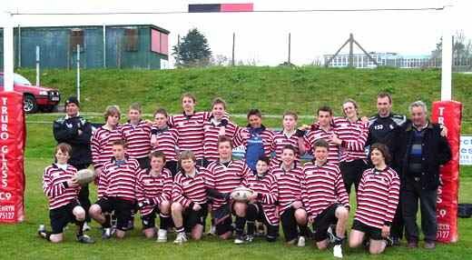 Under14s at the Pirates U14s sevens competition
