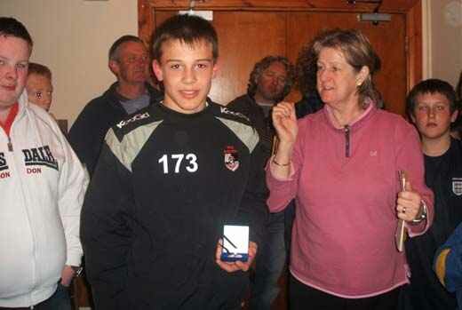 Man Of The Match Andrew Tester.