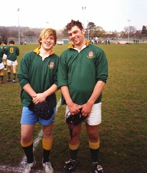 Jack Vosper (lock) and Tom Cowan-Dickie (prop)
